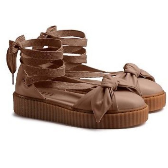 💥NWOB Puma Fenty Leather Creeper Size 8.5💥 - Picture 2 of 4